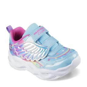 Girl's Skechers, S Lights: Twisty Glow Sneaker – Toddler