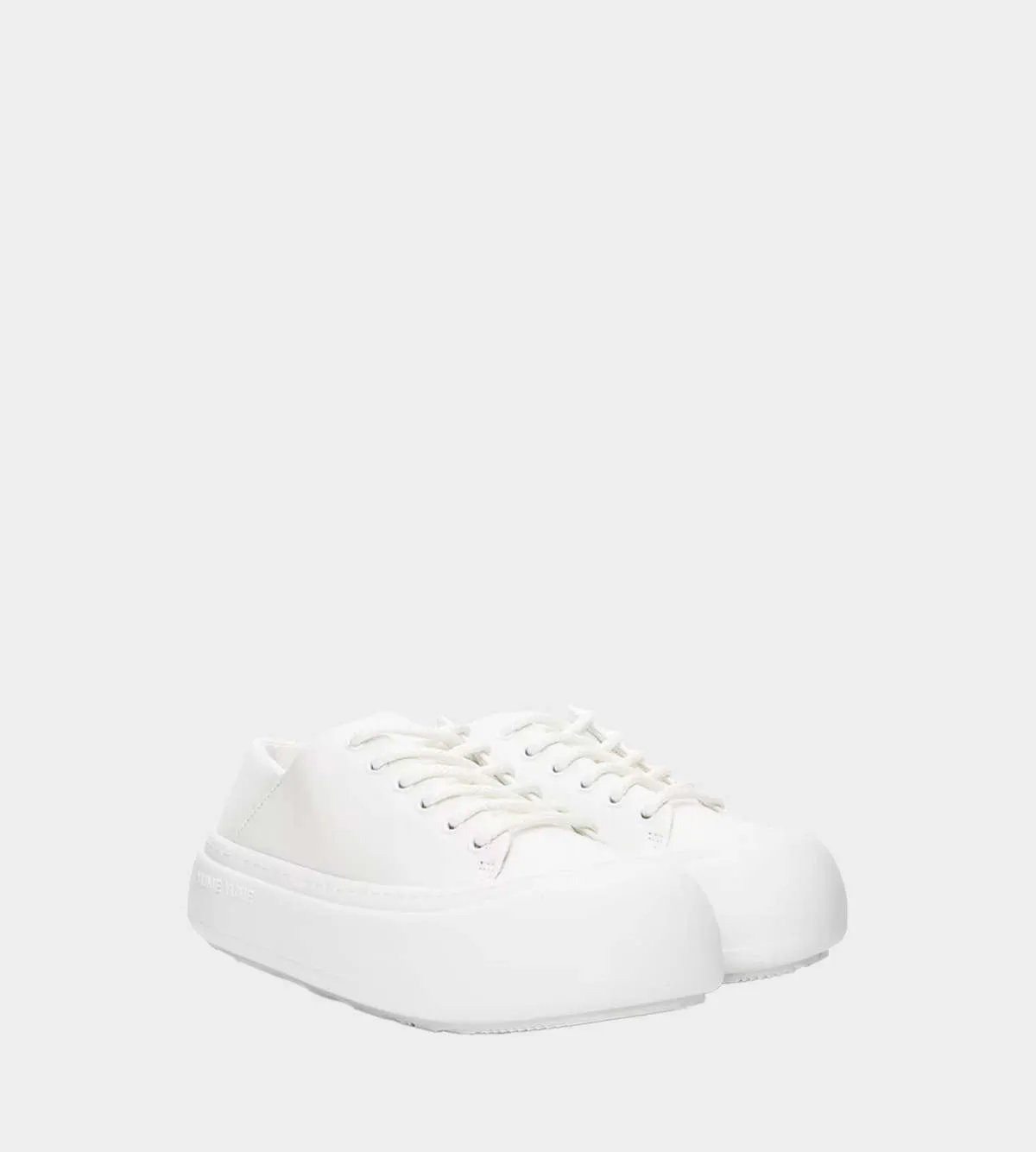 Goofy Sneaker - White Leather