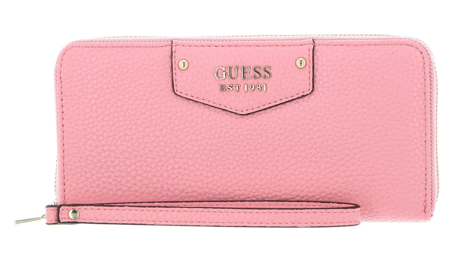 GUESS ECO BRENTON LARGE ZIP AROUND WALLET + COLOURS