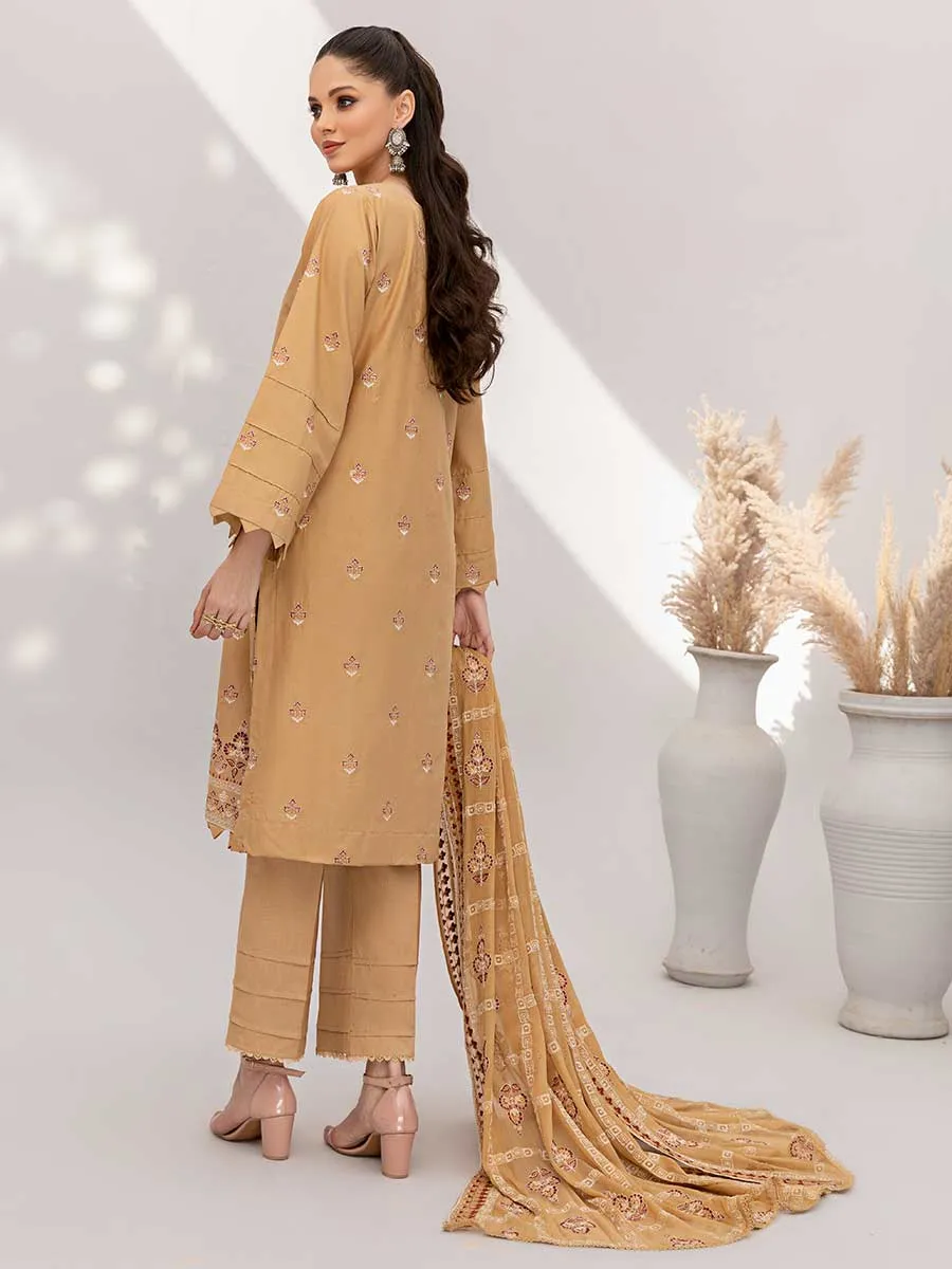 Gul-E-Noor By Aalaya Embroidered Lawn Unstitched 3 Piece Suit - 10