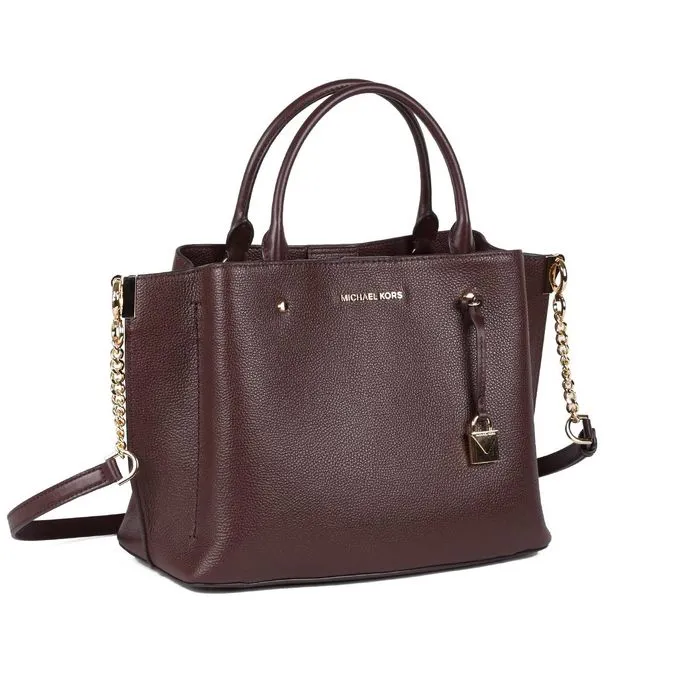 HANDBAG ARIELLE SATCHEL IN HAMMERED LEATHER Woman Barolo