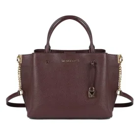 HANDBAG ARIELLE SATCHEL IN HAMMERED LEATHER Woman Barolo