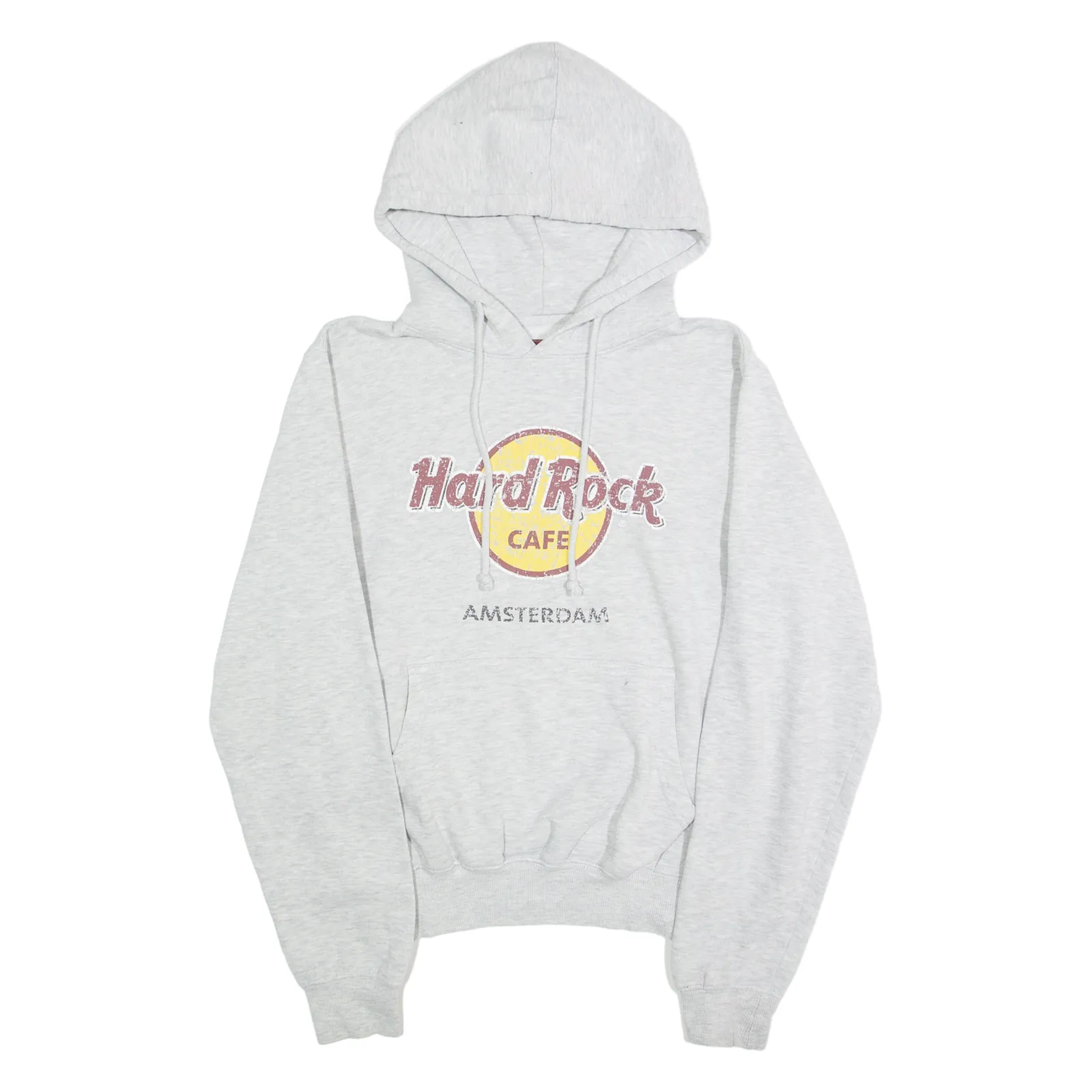 HARD ROCK CAFE Amsterdam Mens Grey Hoodie S