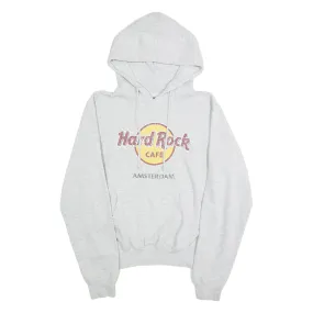 HARD ROCK CAFE Amsterdam Mens Grey Hoodie S