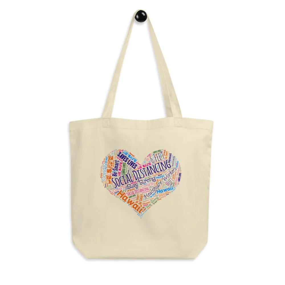 Hawaii - Social Distancing Tote Bag - Eco Friendly