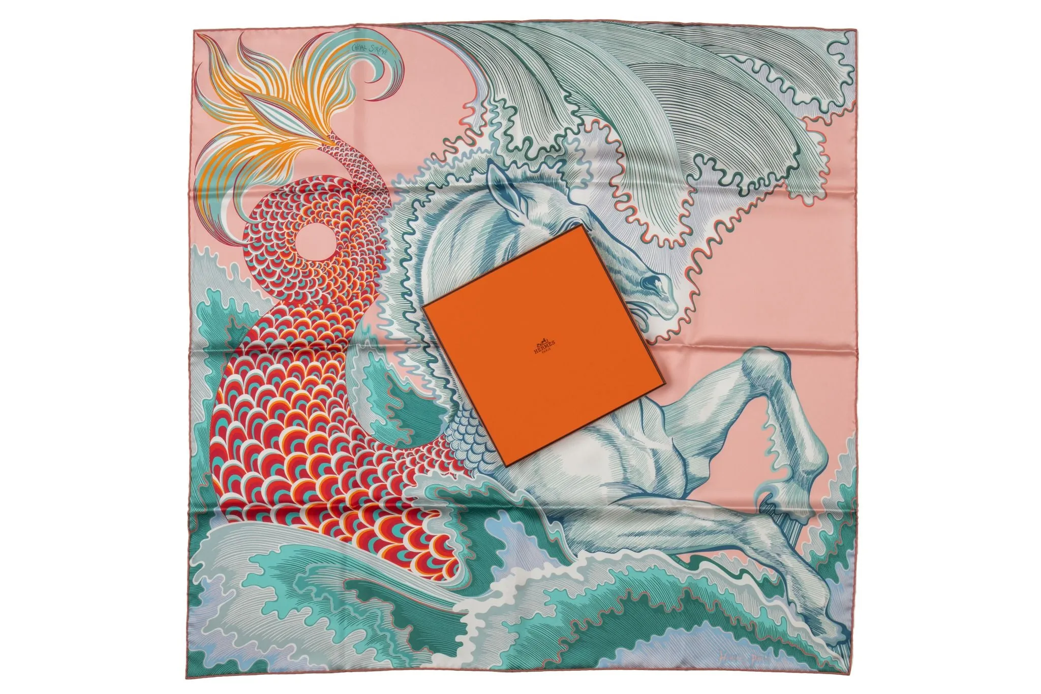 Hermès New Cheval Sirene Scarf Shirley