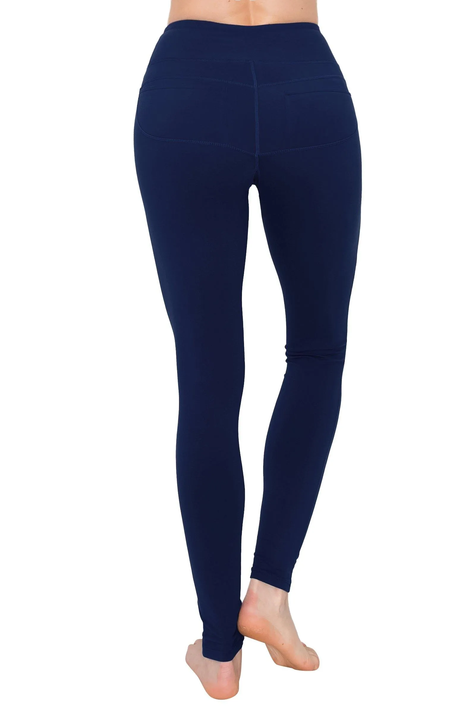 High Waist Leggings - Back Pockets