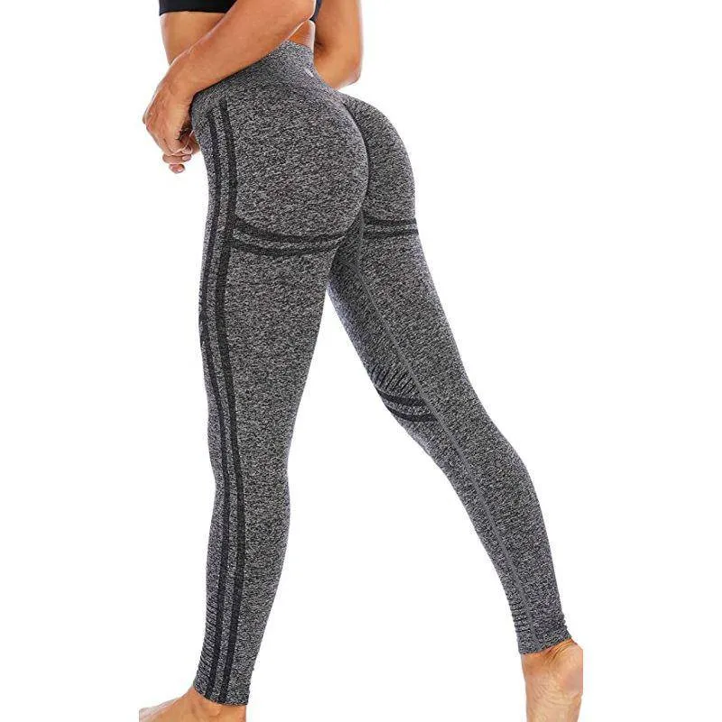 High Waist Scrunch Compression Seamless Leggings