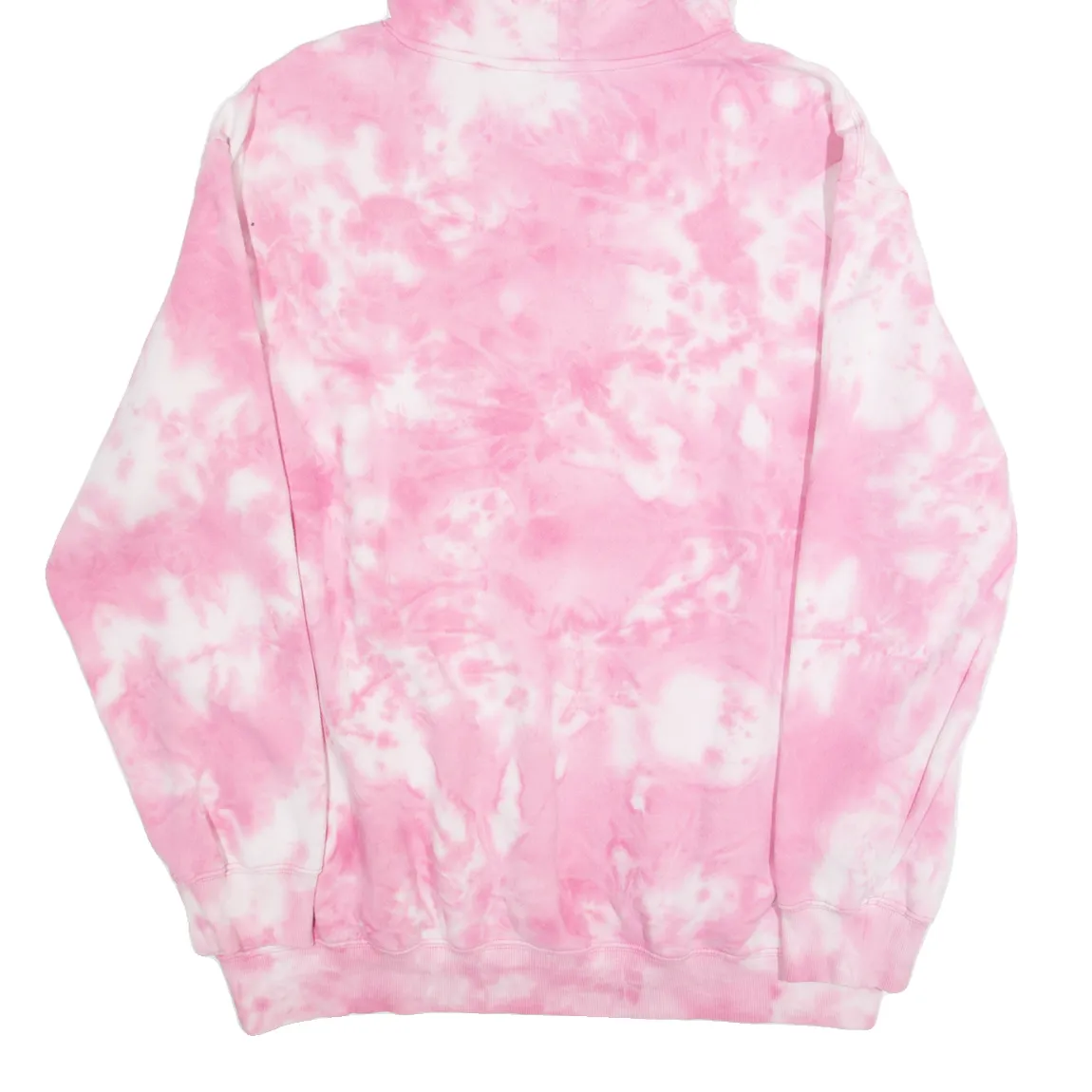 H&M Relaxed Fit Pink Panther Tie Dye Mens Pink Hoodie XL