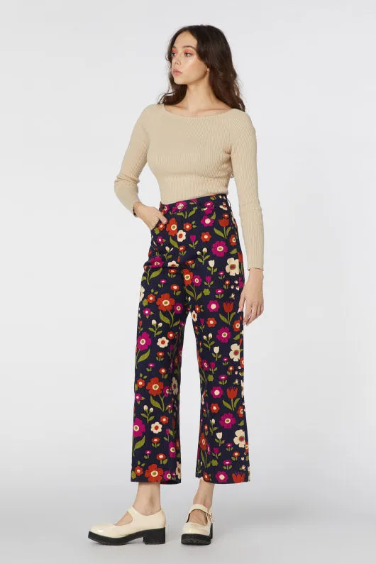 Ingrid Floral Jean