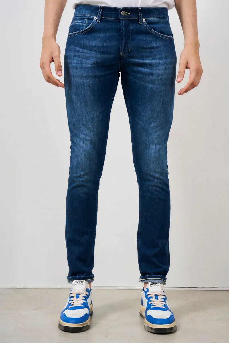 Jeans uomo George in denim stretch