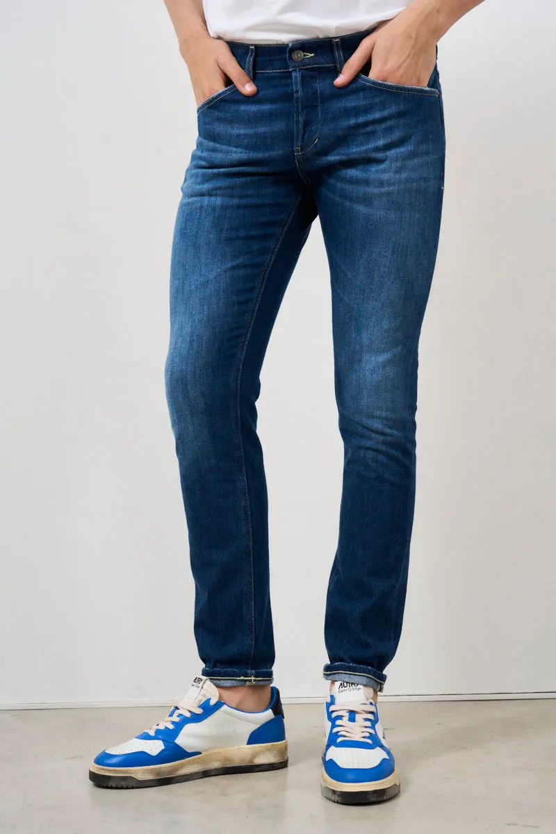 Jeans uomo George in denim stretch