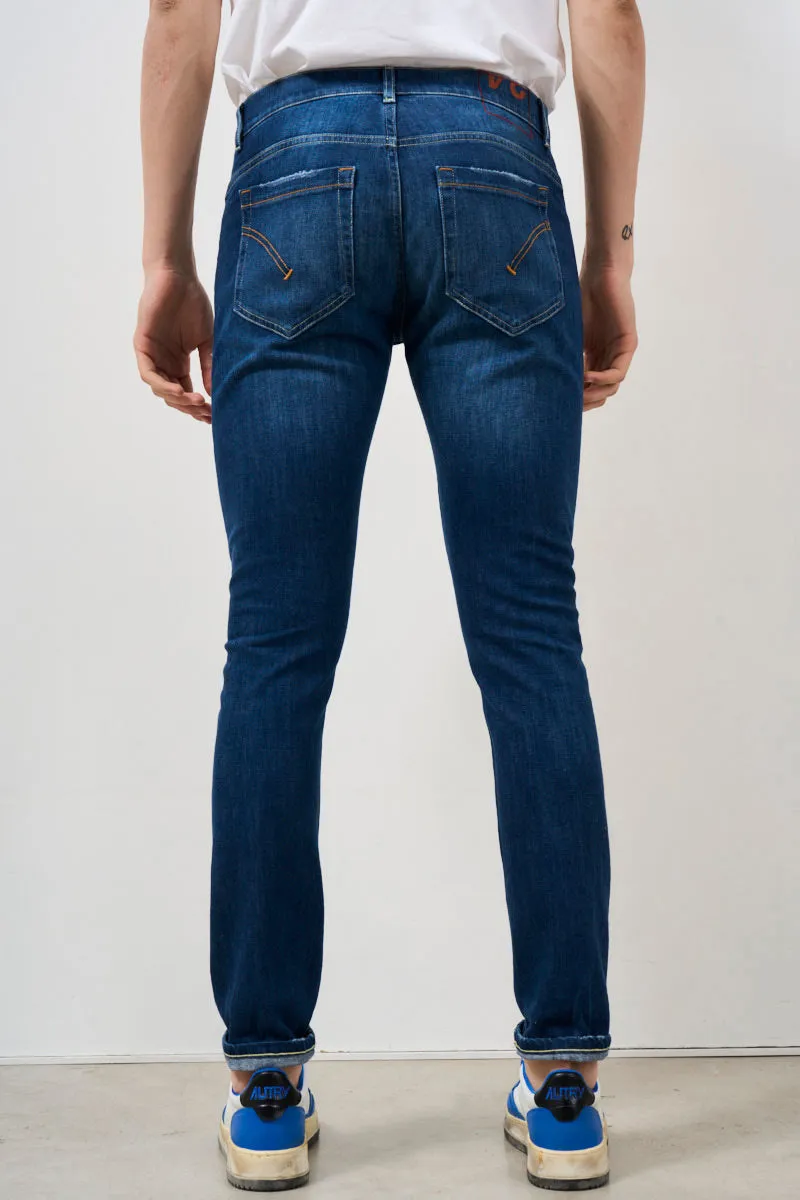 Jeans uomo George in denim stretch