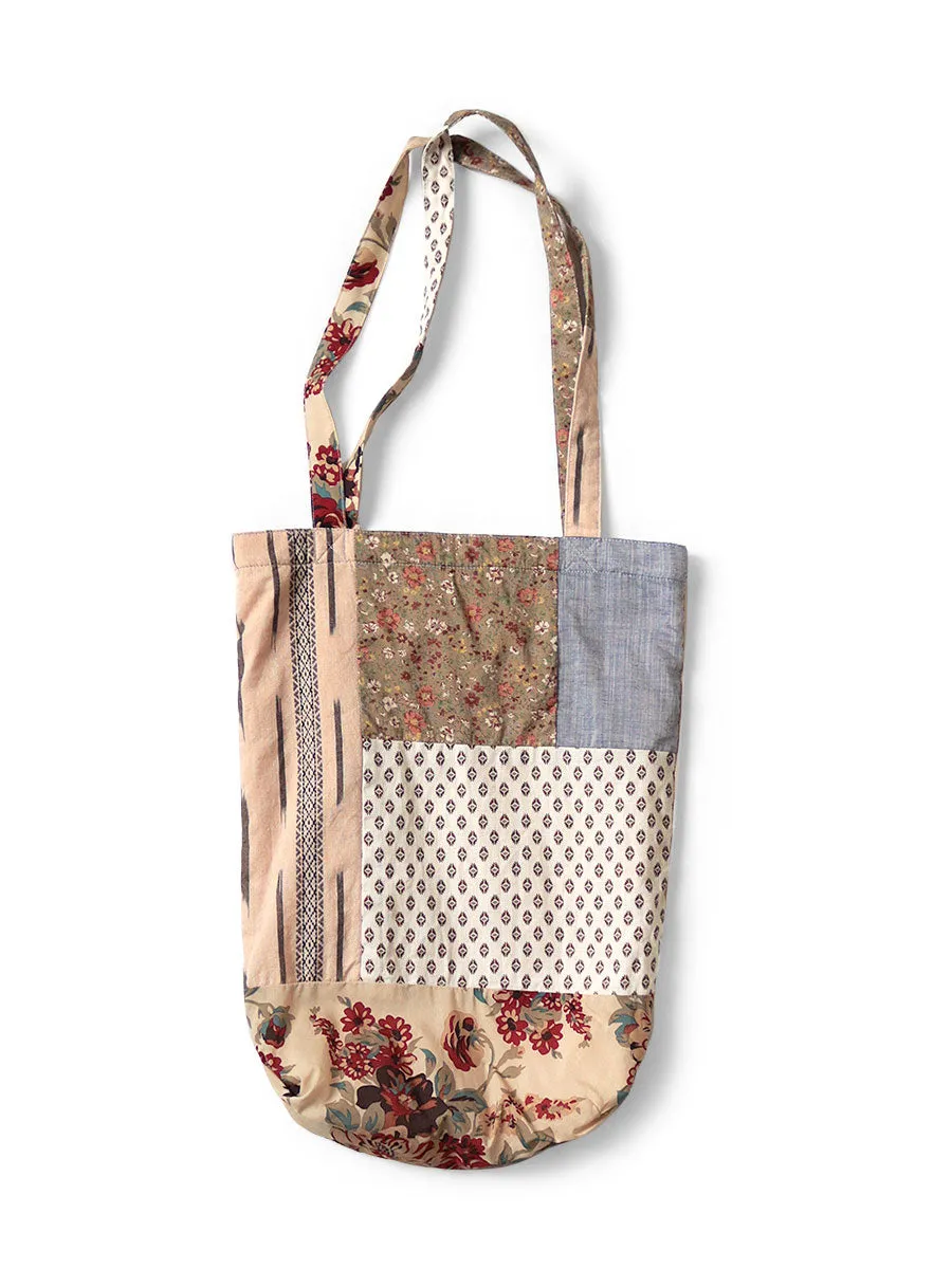 Kapital patchwork novel tote bag