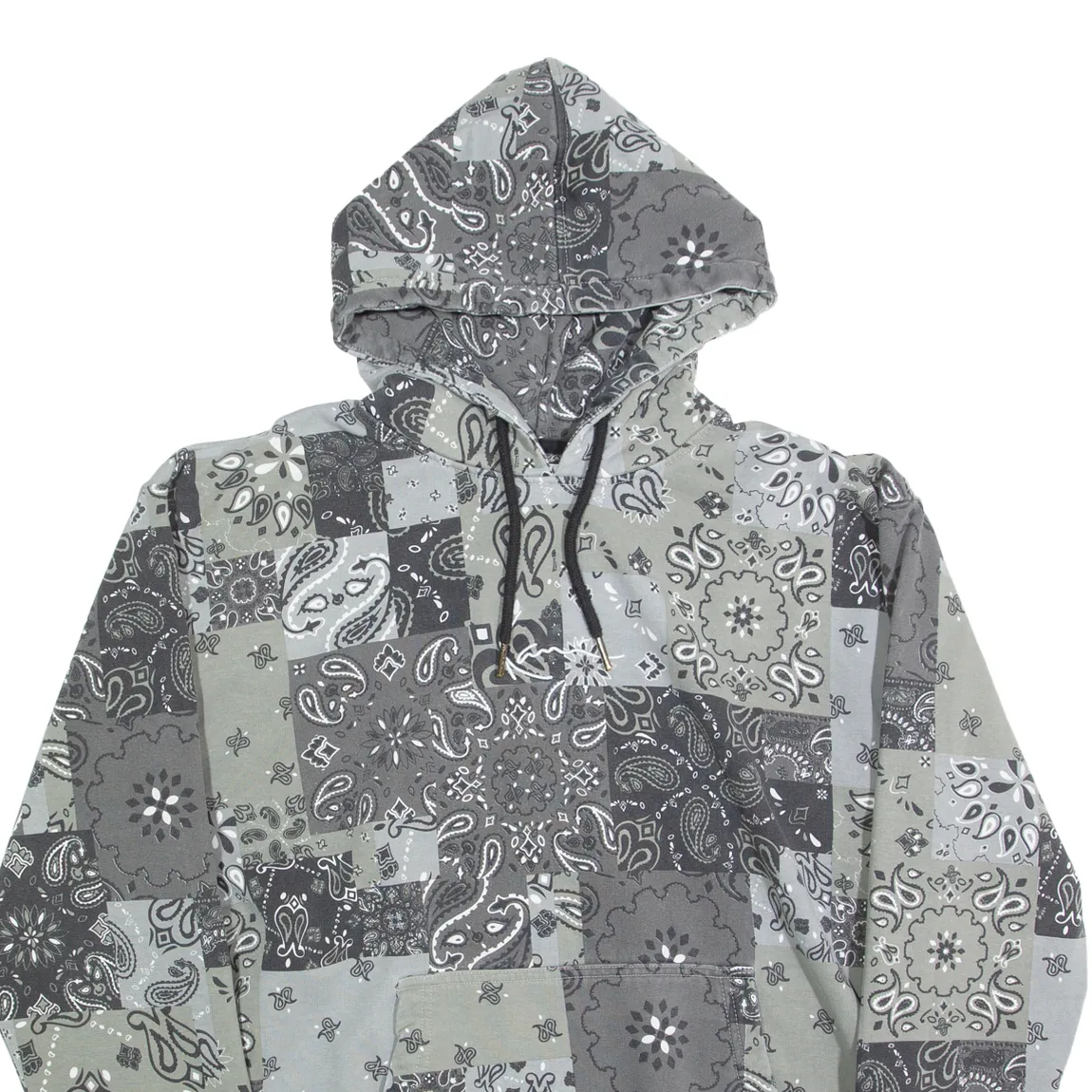 KARL KANI Mens Grey Hoodie L