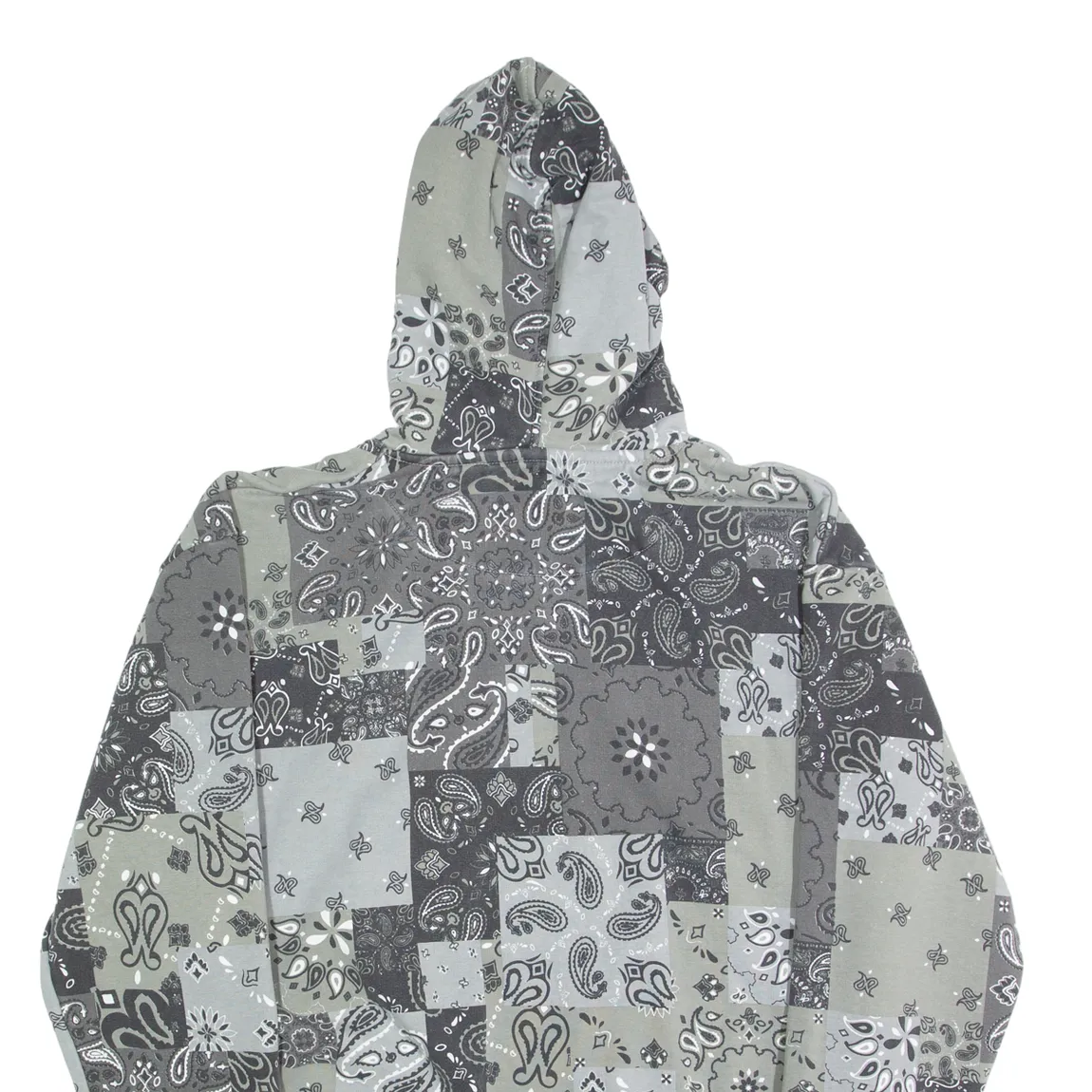 KARL KANI Mens Grey Hoodie L