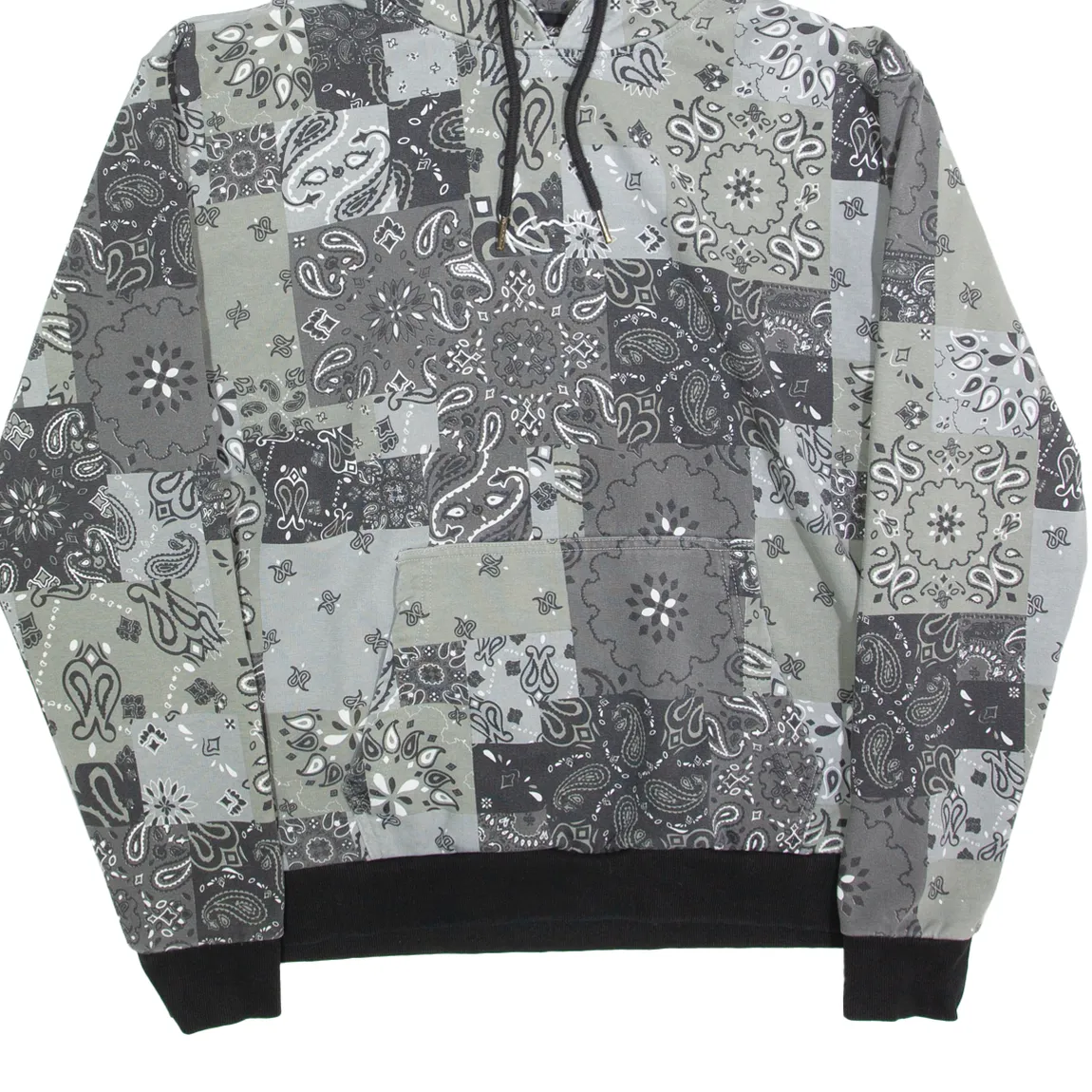 KARL KANI Mens Grey Hoodie L