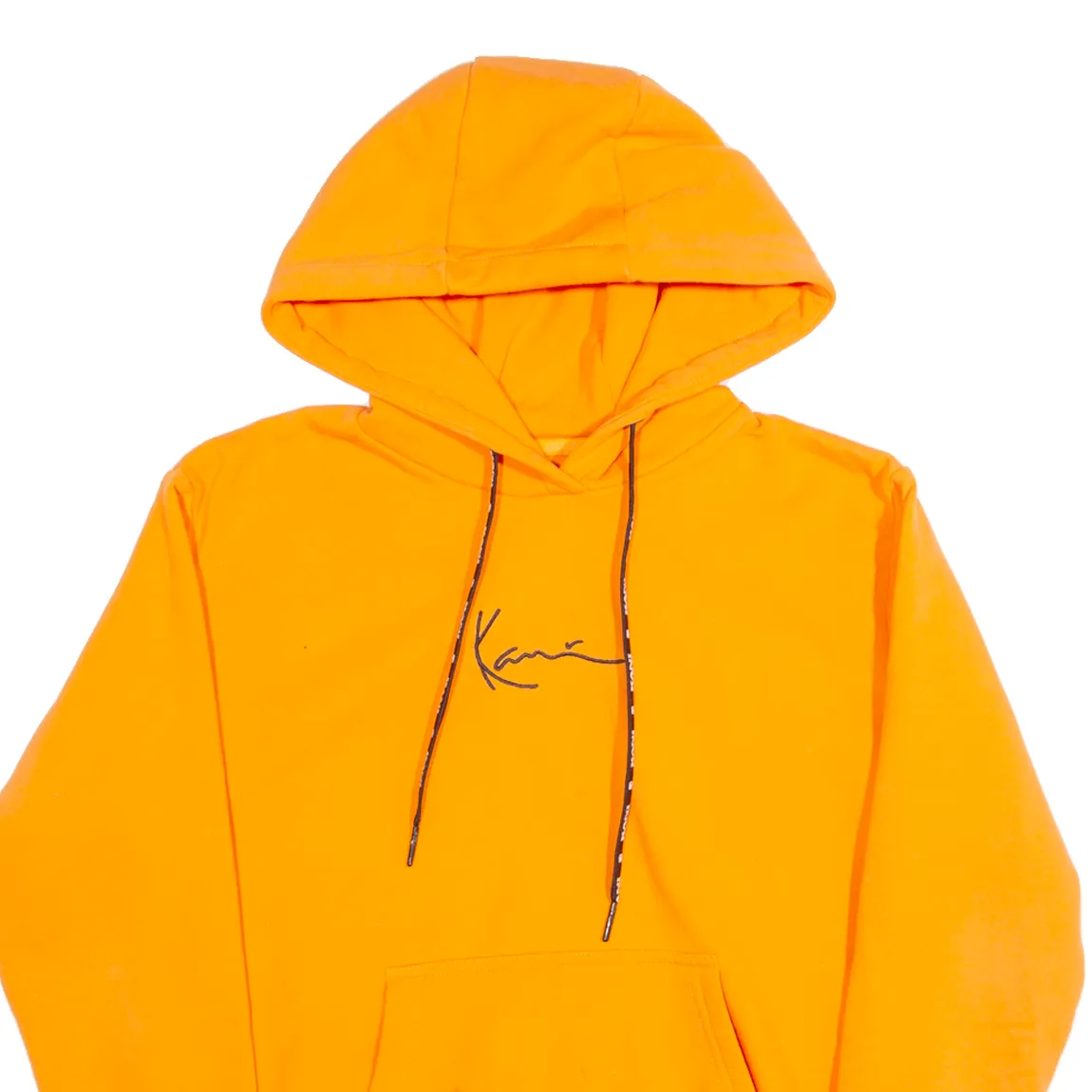 KARL KANI Mens Orange Hoodie S