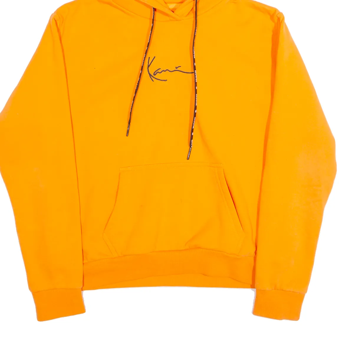 KARL KANI Mens Orange Hoodie S