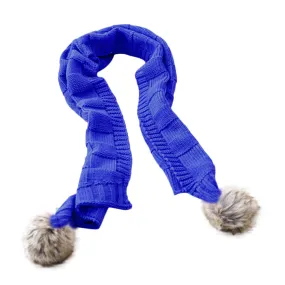 Kid Children Scarf Pure Colors Knit Woolen Baby Scarf Neck Neckerchief