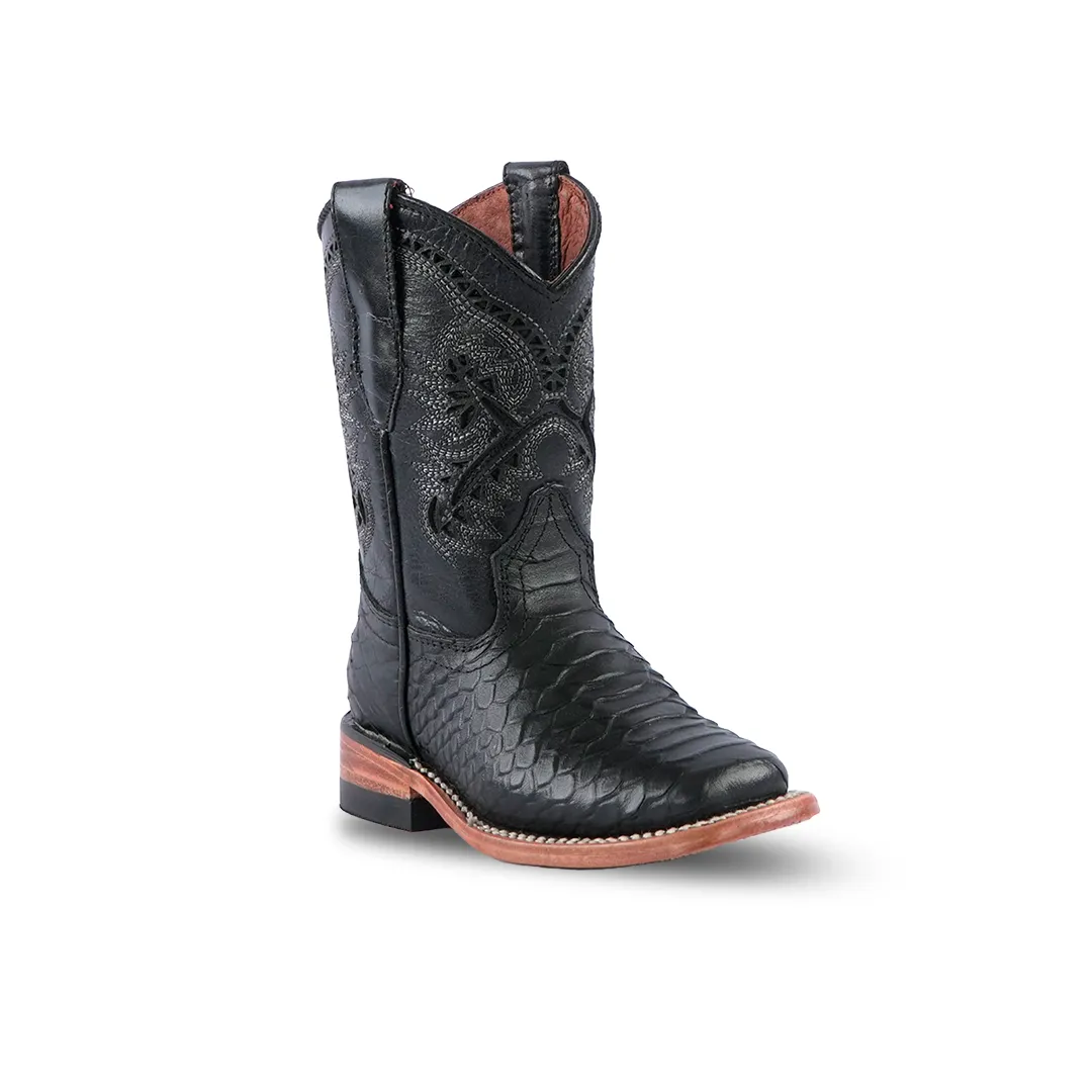 Kids Boot Python Black EST K11-1