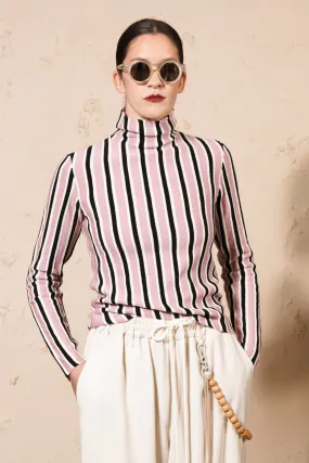 Kofia Pink Stripe Sweater