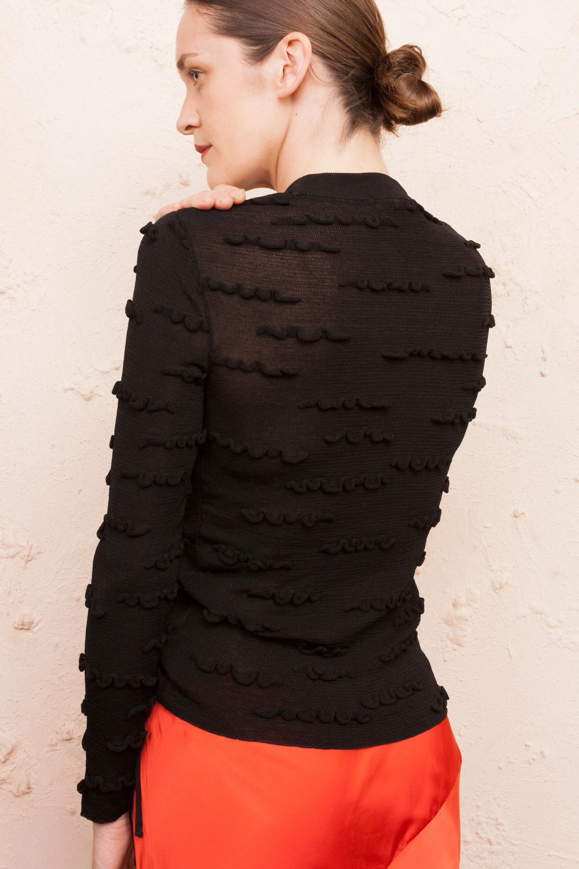 Kolton Ruffle Sweater