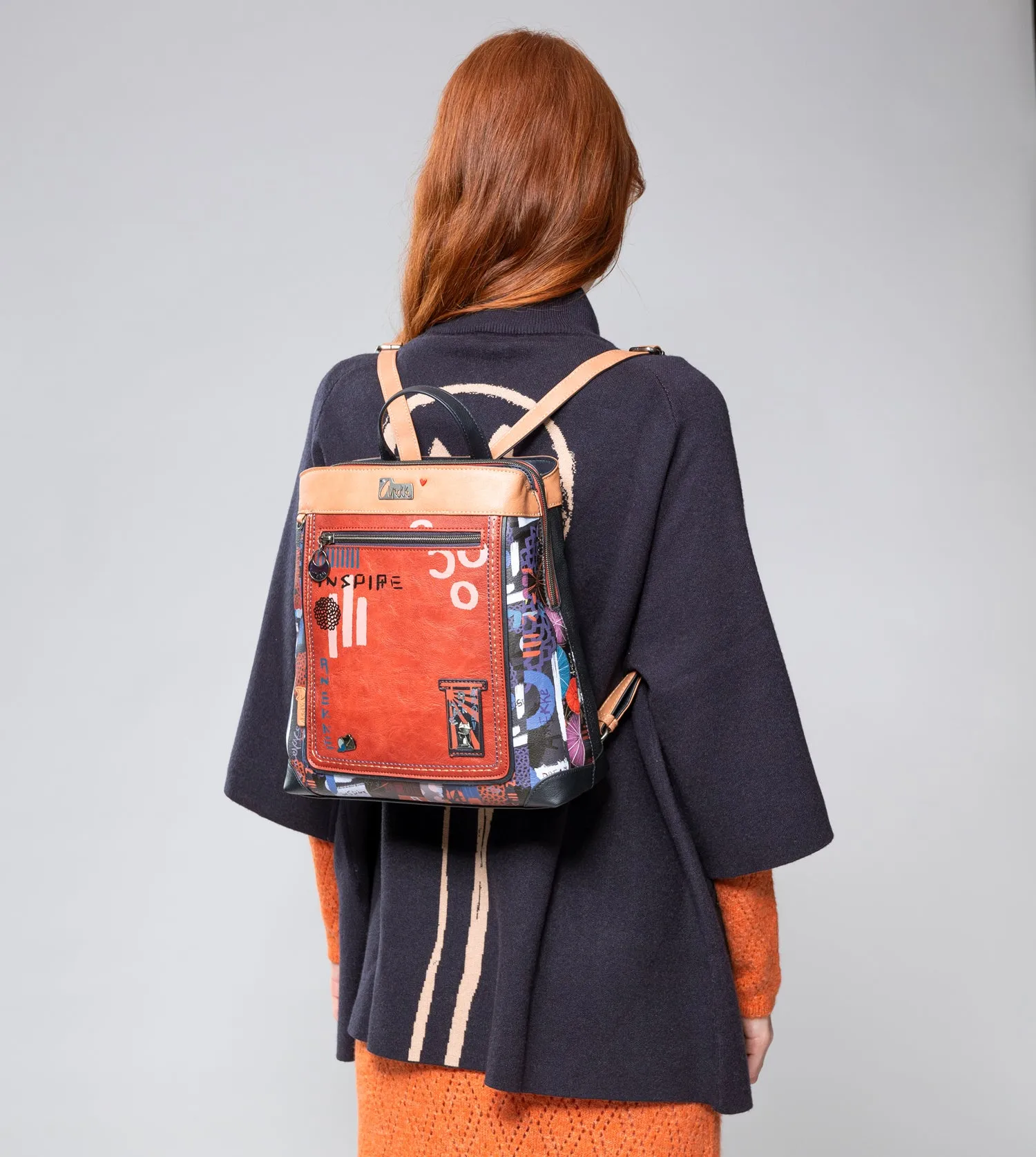 Kyomu 3 compartments backpack