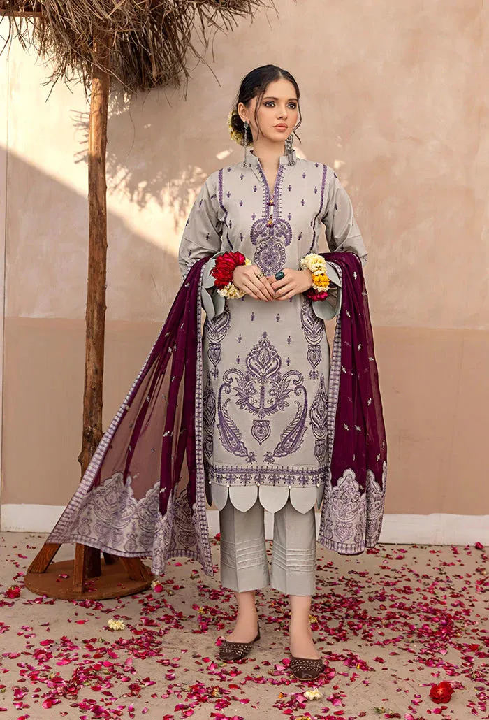 Laadli By Humdum Embroidered Lawn Unstitched 3 Piece Suit - 10