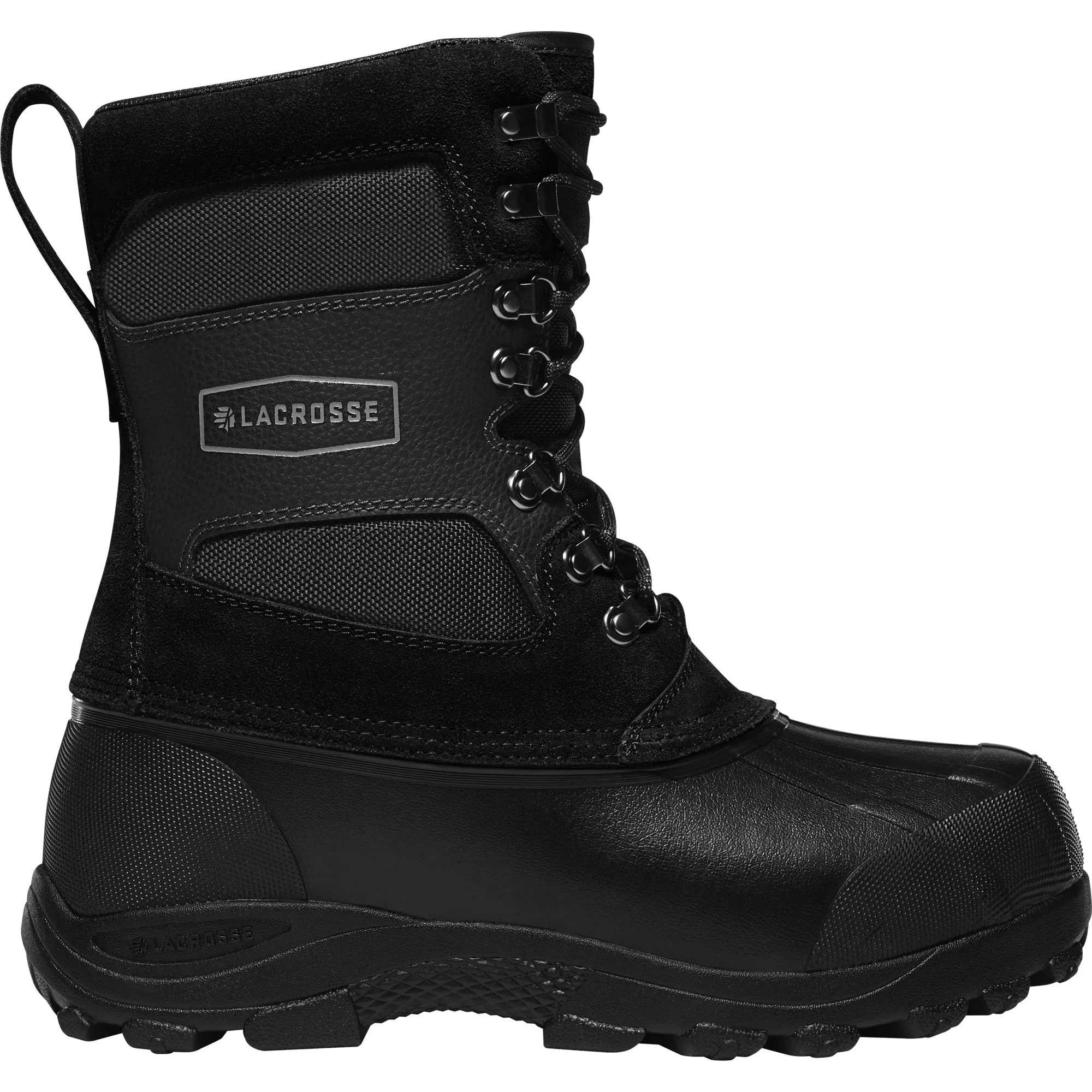 LaCrosse Men's Outpost II 11 Inch Waterproof Rubber Snow Boots