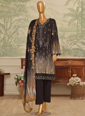 Liliana By Pak Fabrics Digital Print Chikankari 3 Piece Unstitched Suit PF24L LDPC-293