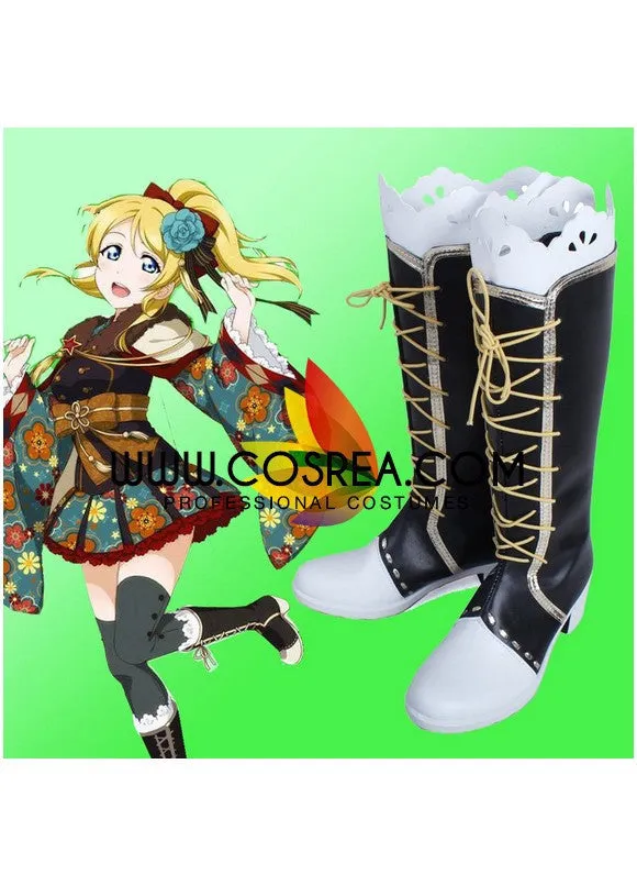 Love Live Eli Ayase Kimono Awakening Cosplay Shoes