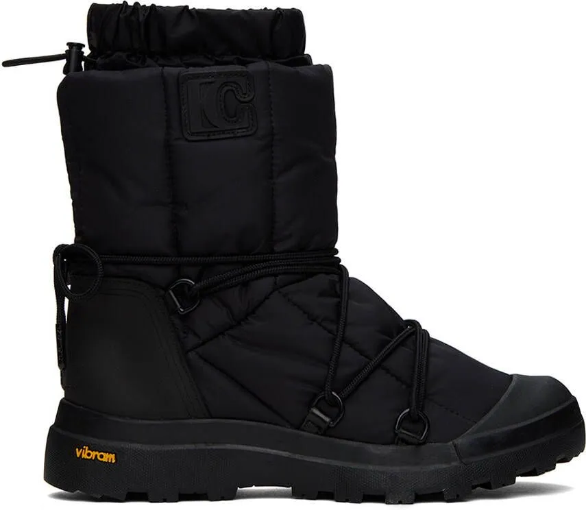 LOW CLASSIC Black Padding Boots