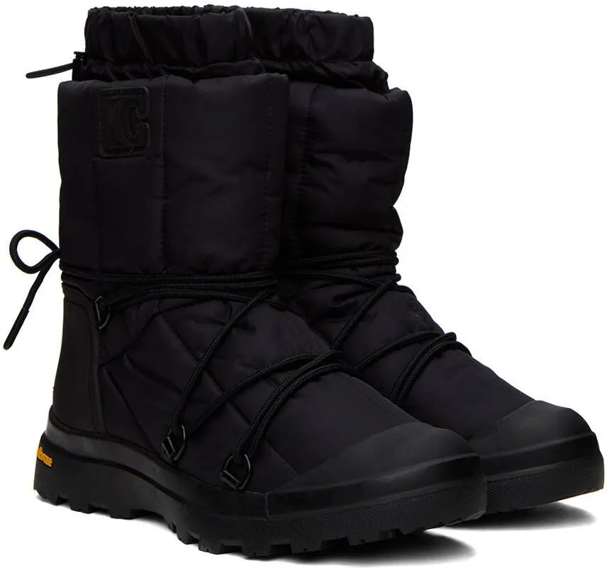 LOW CLASSIC Black Padding Boots