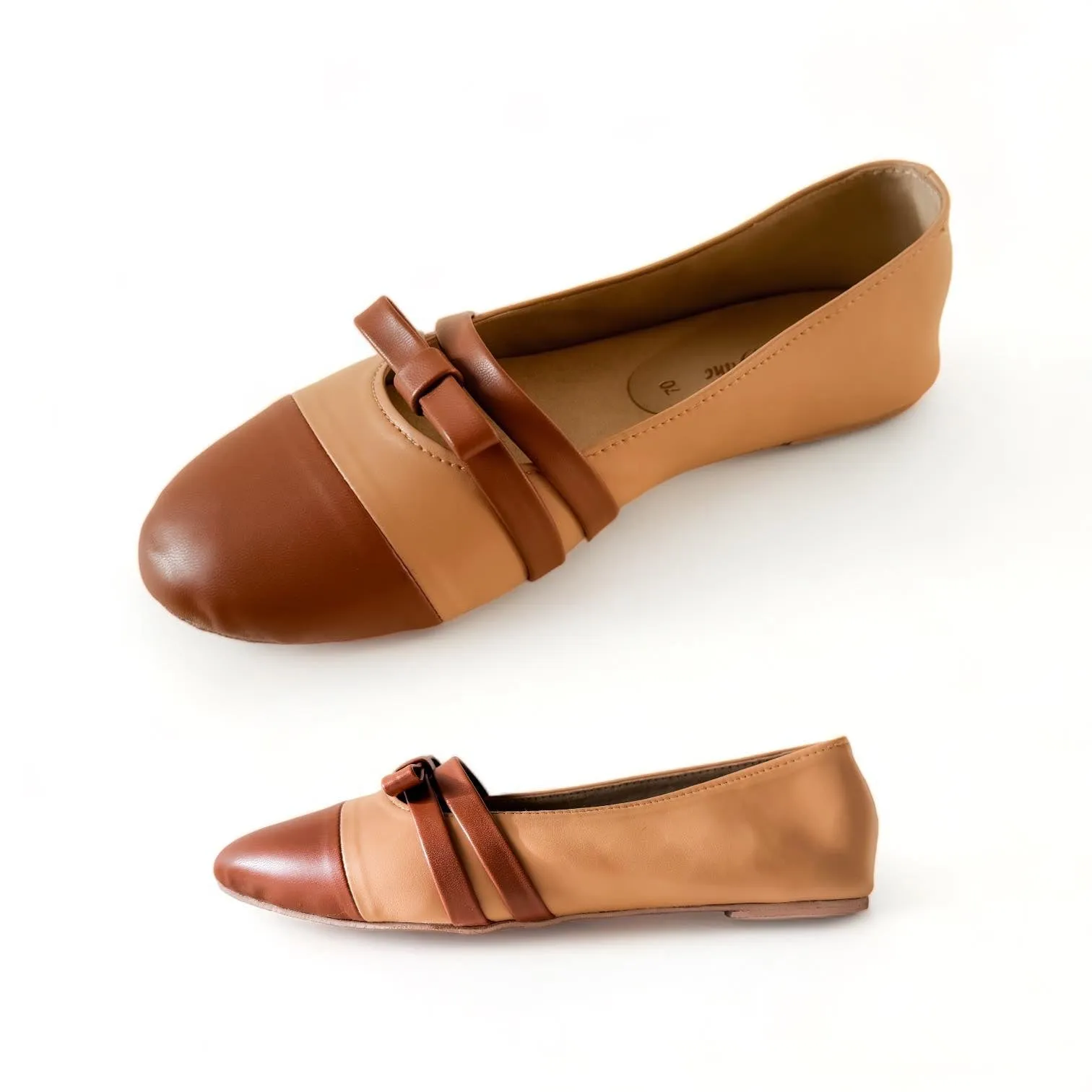 LULEE Ribbon Round Toe Mary Jane Doll Shoes