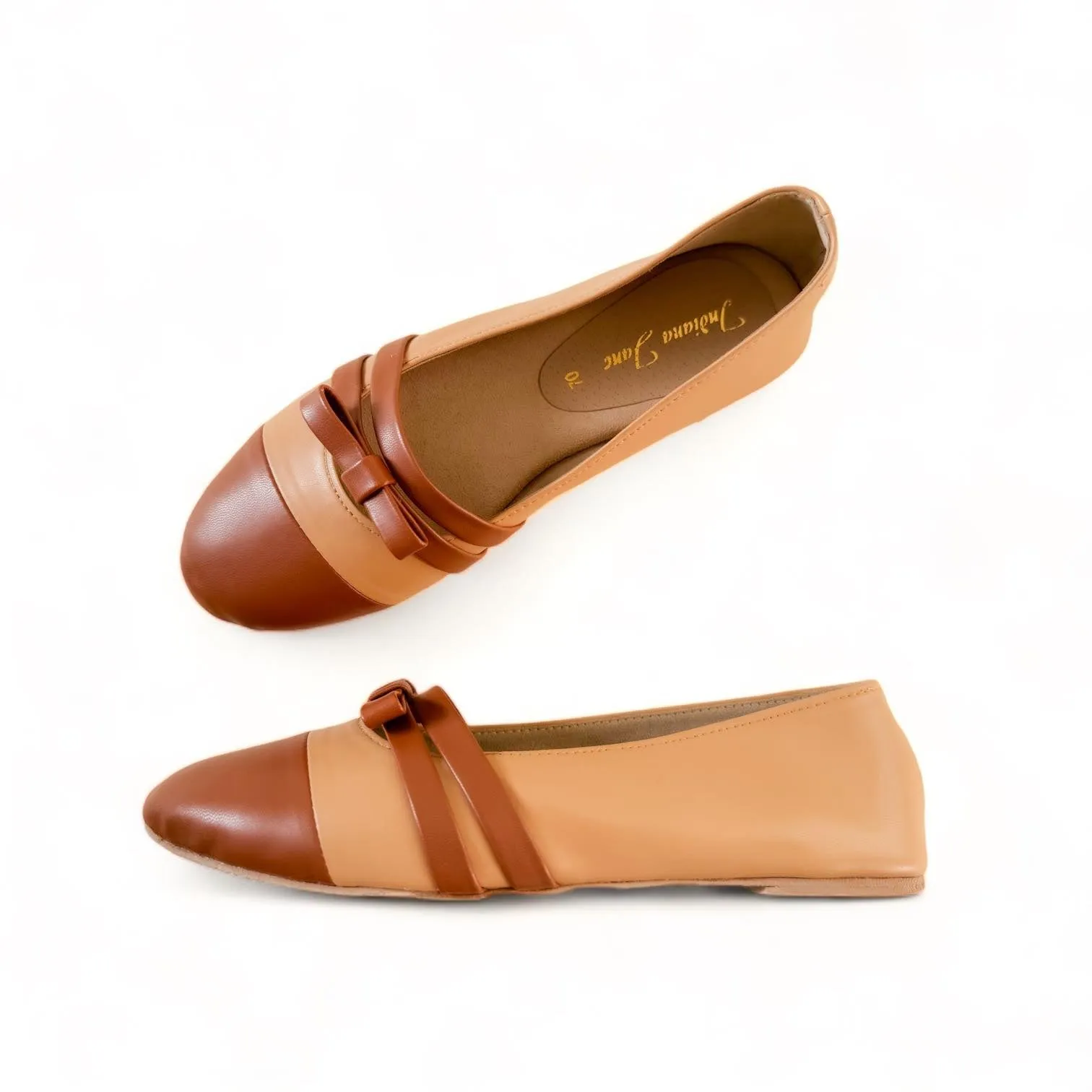 LULEE Ribbon Round Toe Mary Jane Doll Shoes