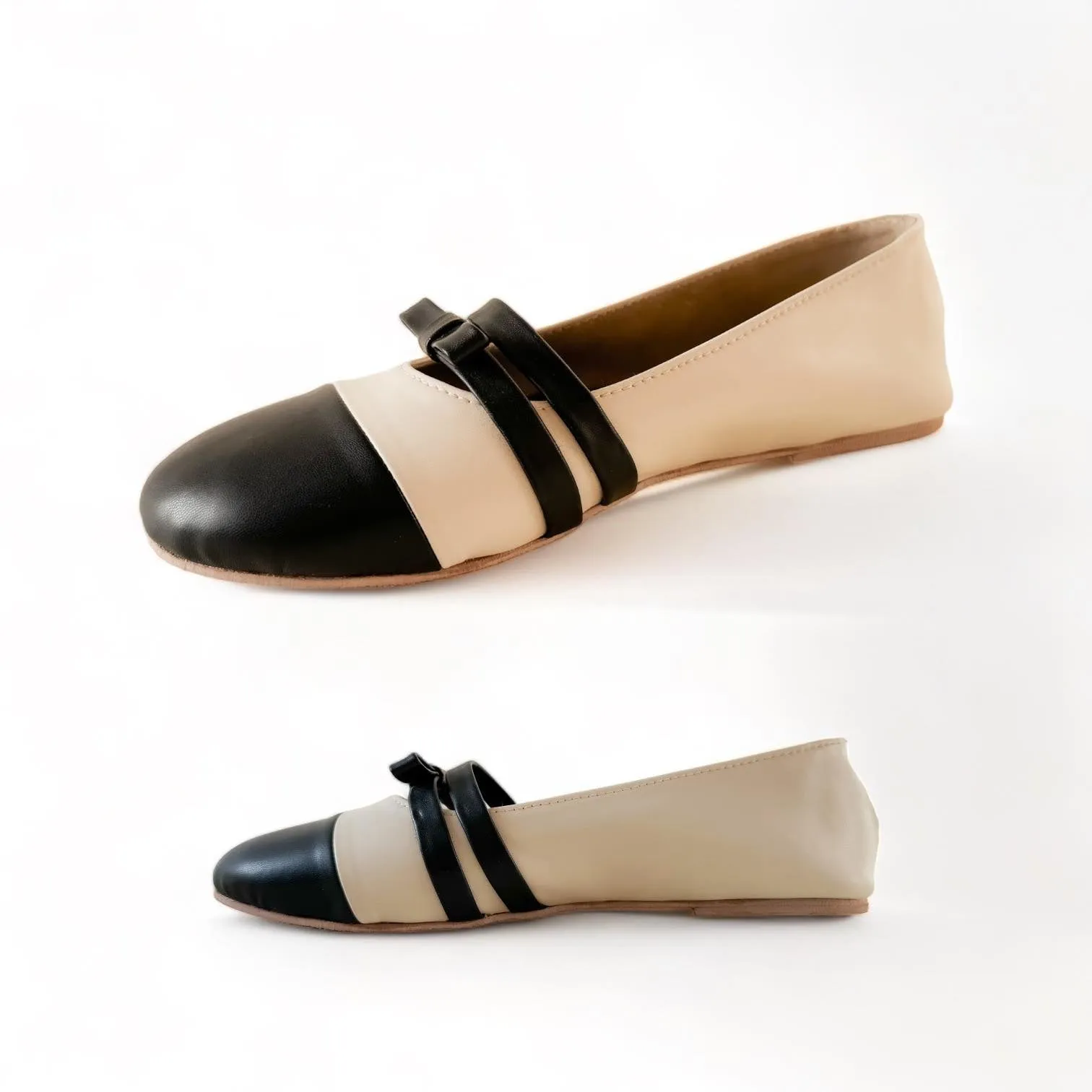 LULEE Ribbon Round Toe Mary Jane Doll Shoes