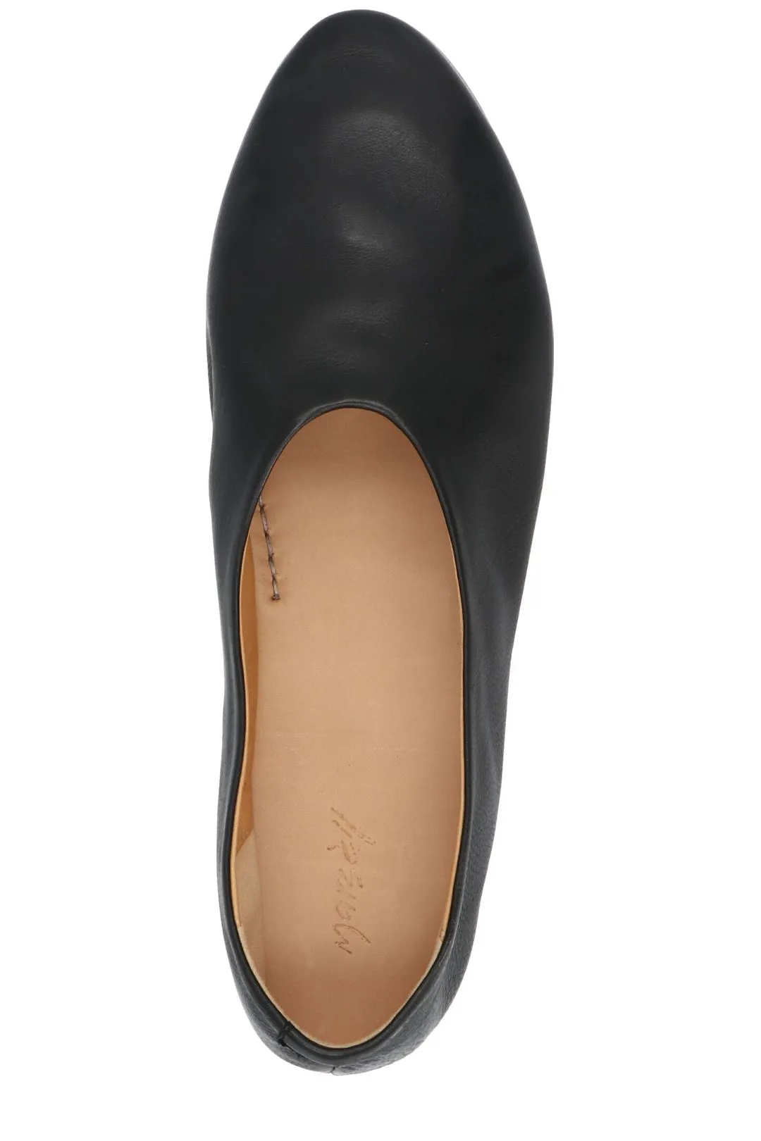 Marsèll Almond Toe High Vamp Ballerinas