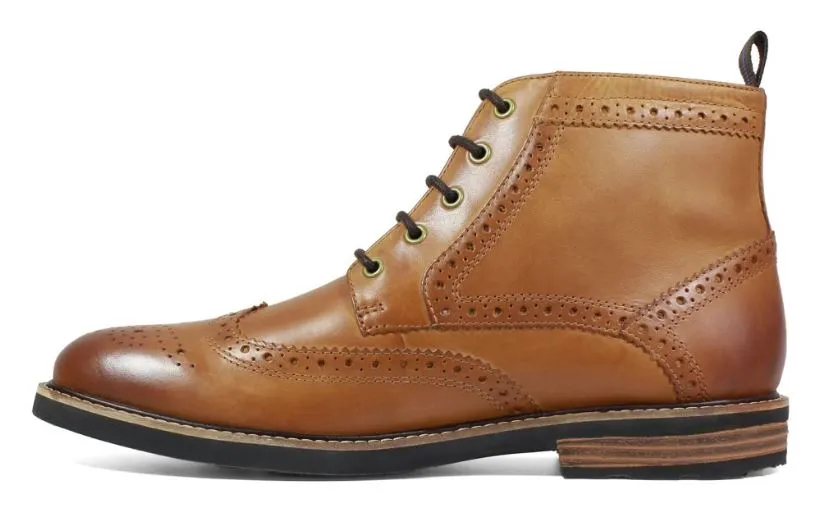 MEN'S ODELL MEDIUM/WIDE WING TIP BOOT