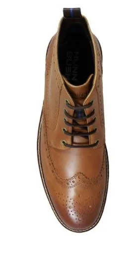 MEN'S ODELL MEDIUM/WIDE WING TIP BOOT