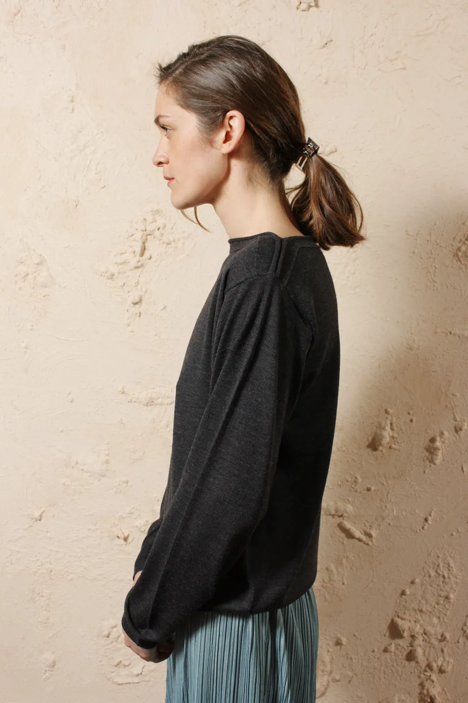 Merino Wool Relaxed Sweater