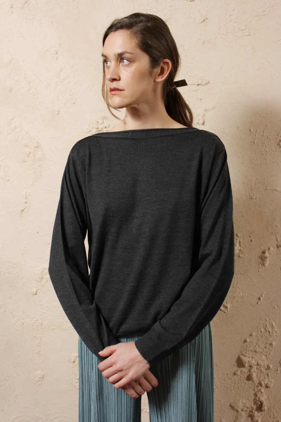 Merino Wool Relaxed Sweater