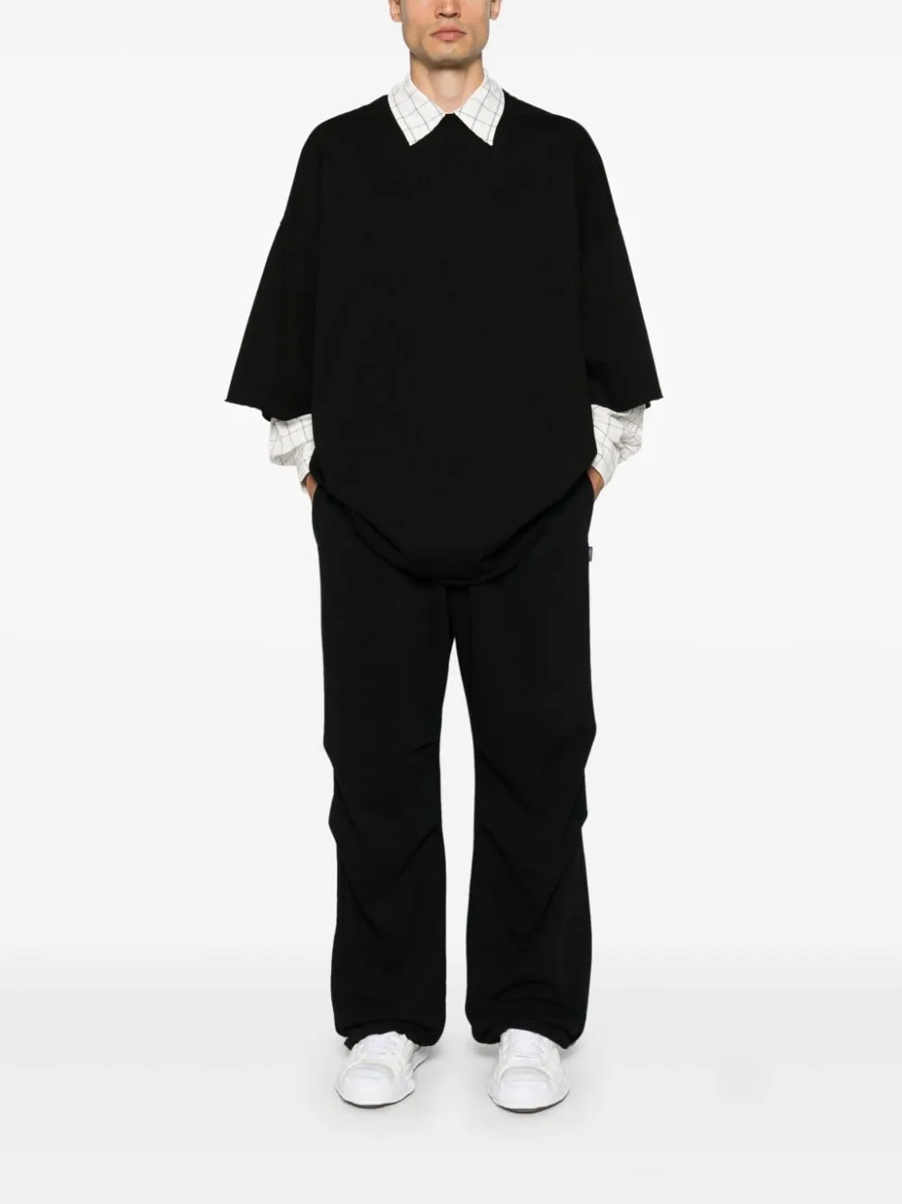 Mm6 Maison Margiela Trousers Black