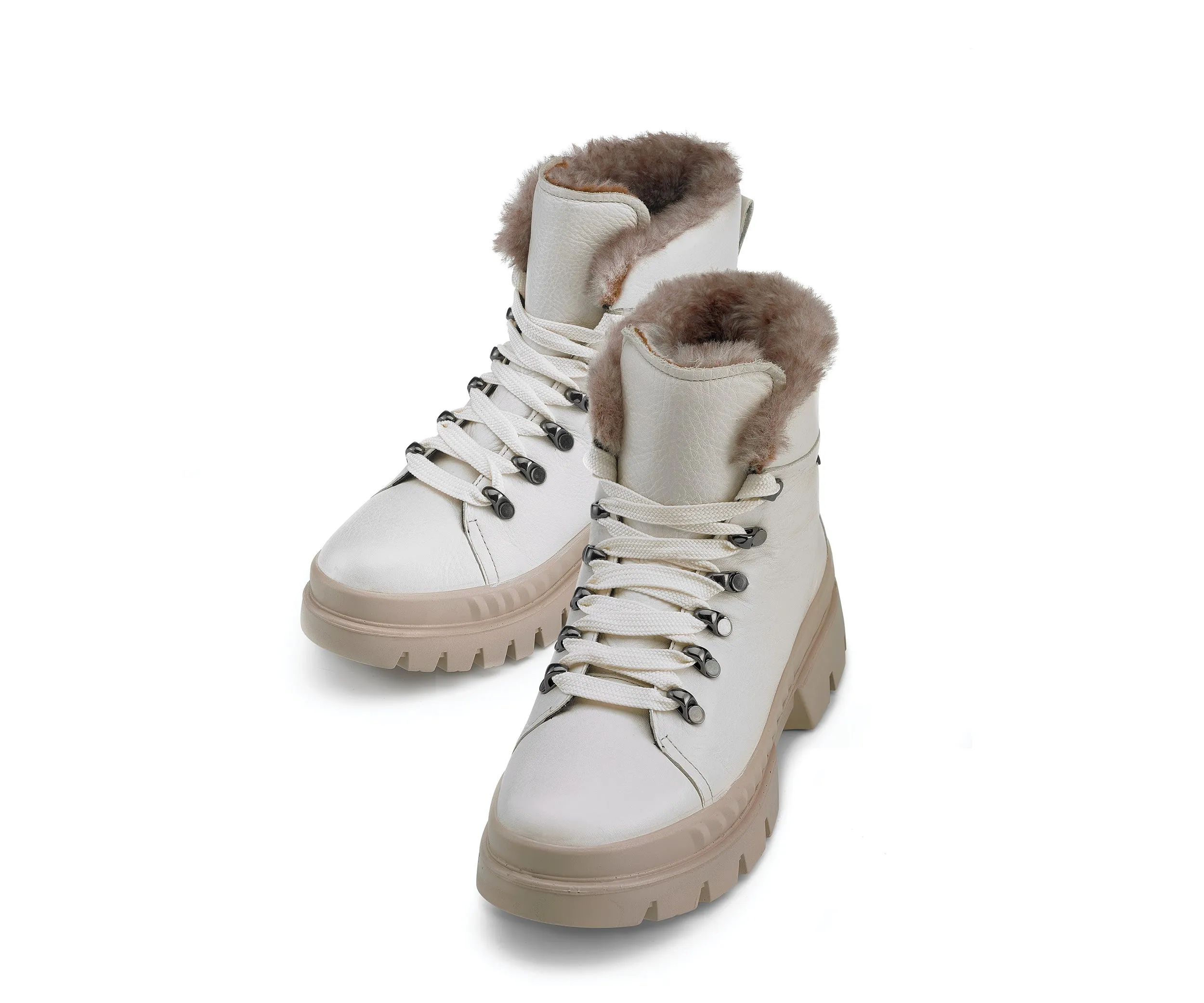 Montana Women's GORE-TEX Faux Fur Boot - Cream 09