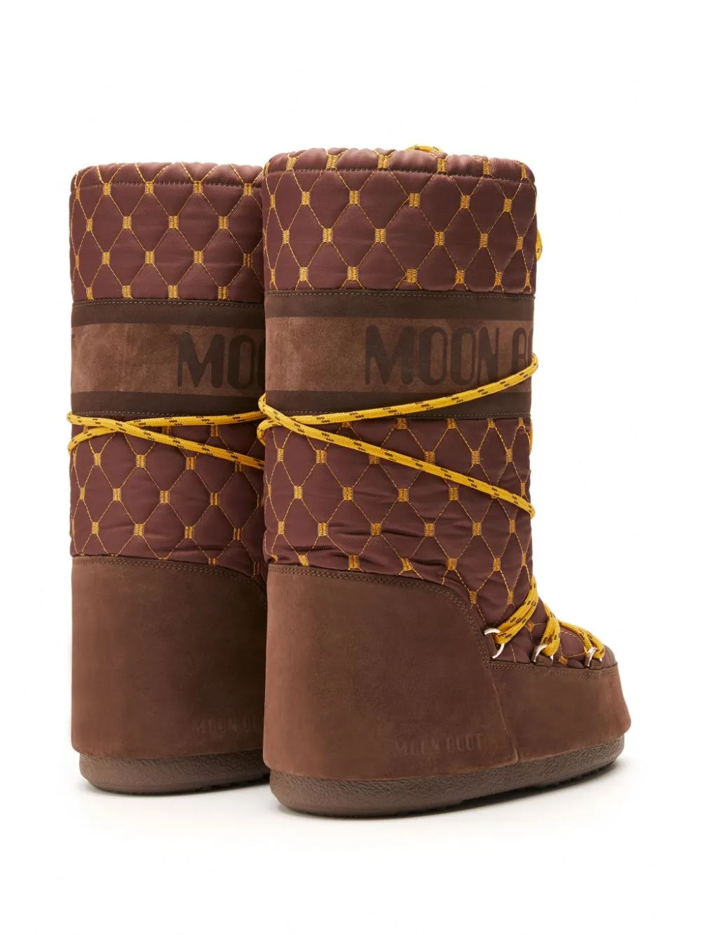 Moon Boot Resort Boots Leather Brown