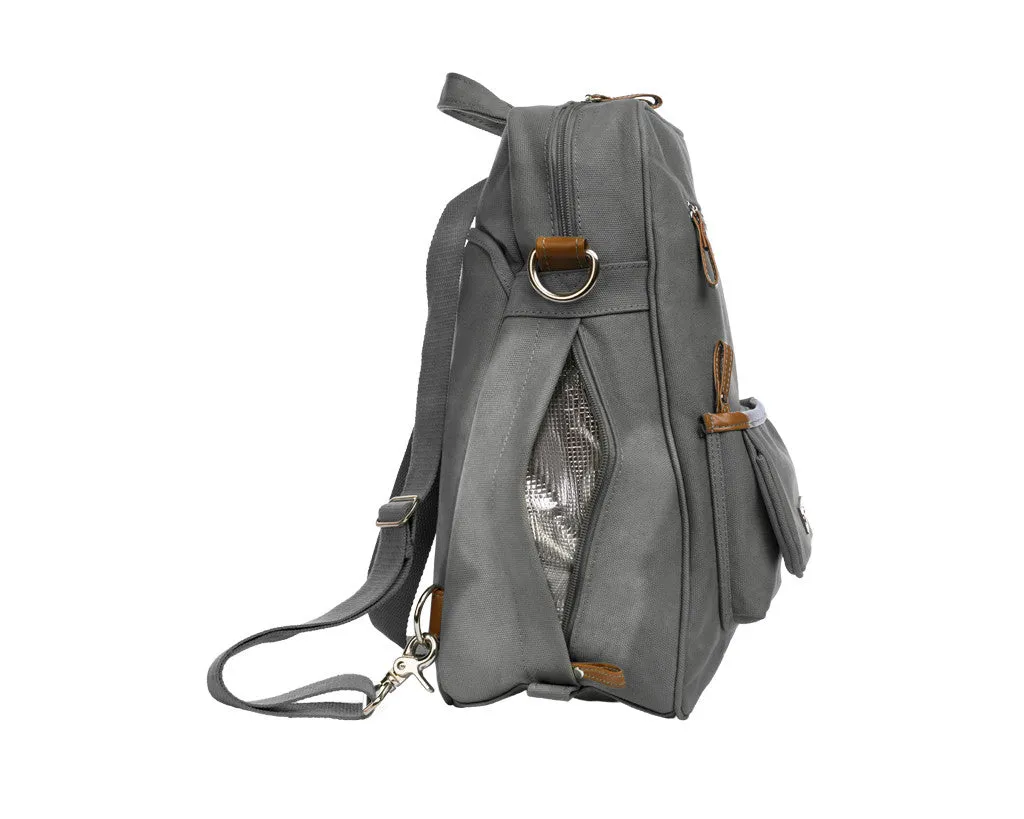 M.O.T.G. Convertible Backpack- Windy City