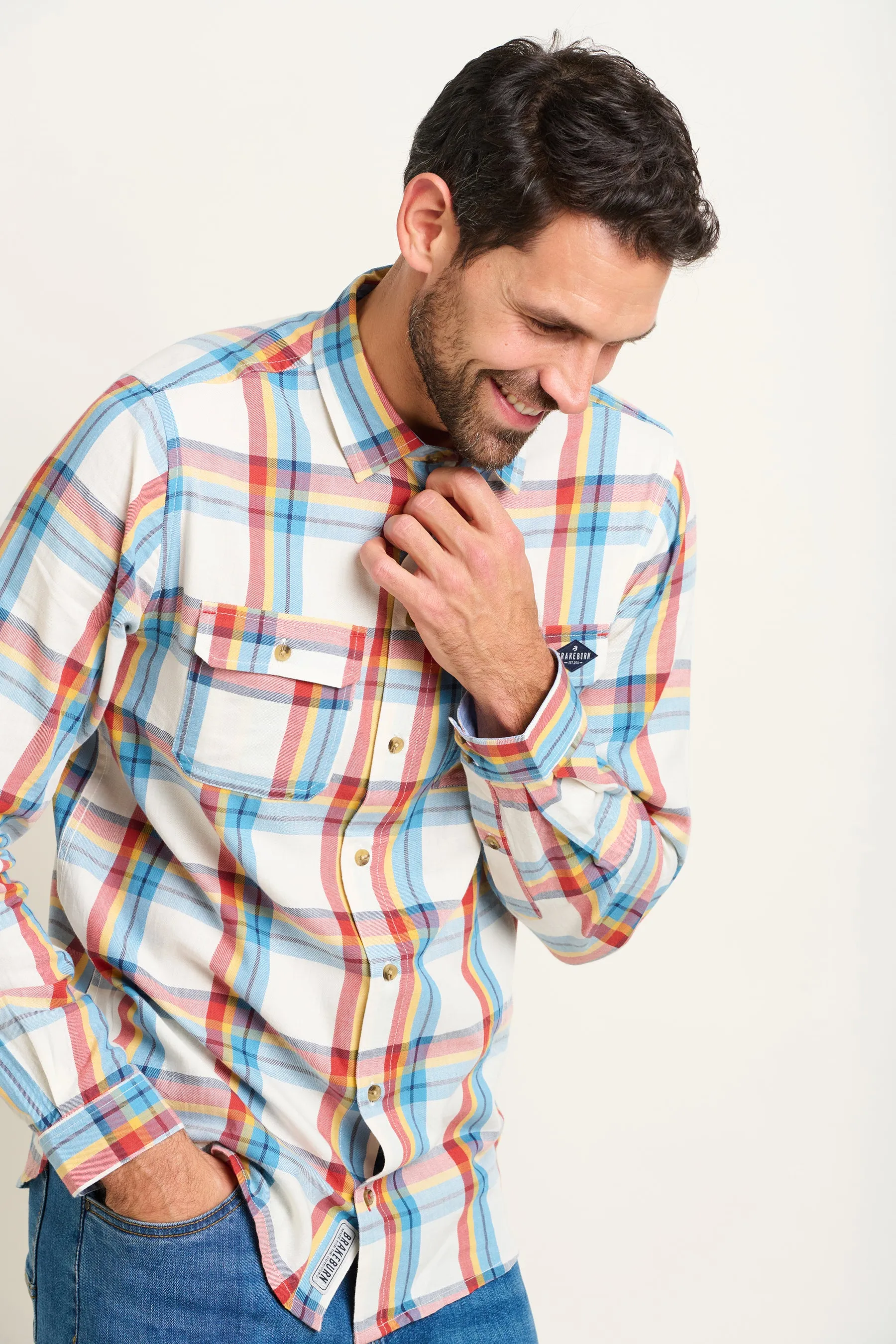 Multi Check Long Sleeve Shirt