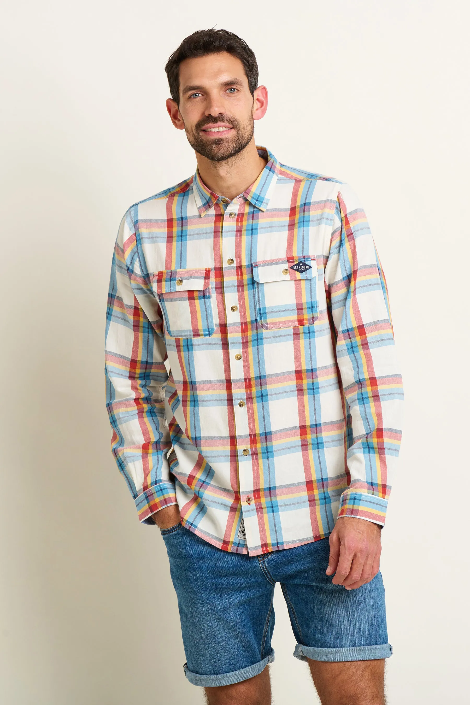 Multi Check Long Sleeve Shirt