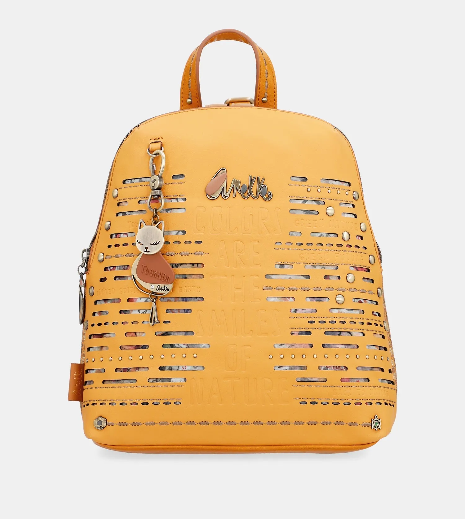 Nature Pachamama ochre backpack