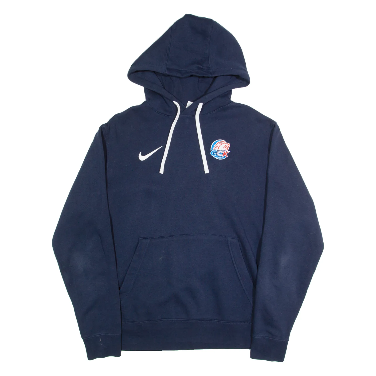 NIKE Mens Blue Hoodie L